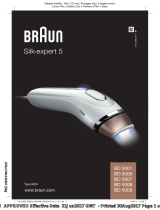 Braun BD 5001, BD 5006, BD 5007, BD 5008, BD 5009, Silk expert 5 Manual do usuário
