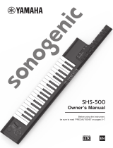 Yamaha SHS-500 Manual do proprietário