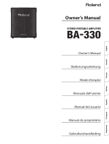 Roland BA-330 Manual do proprietário
