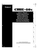 Roland CUBE-80X Manual do usuário