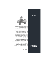 Stiga Road Light Kit - right hand drive Instruções de operação