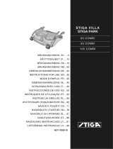 Stiga Villa 95 Combi Cutting Deck Instruções de operação