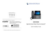 Grandstream GXV3350 Quick Installation Guide