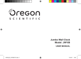 Oregon Scientific Jumbo Manual do proprietário