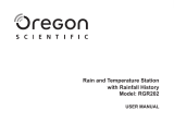 Oregon Scientific RGR202 Manual do usuário