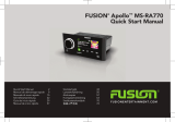 Fusion MS-RA770 Guia rápido