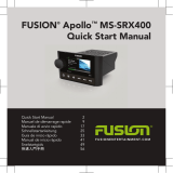 Fusion MS-SRX400 Guia rápido