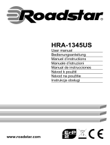 Roadstar HRA-1345US/WD Manual do usuário