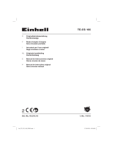 EINHELL TE-CS 165 Manual do usuário