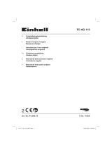 EINHELL TC-AG 115 Manual do usuário