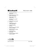EINHELL TE-CL 18 Li H-Solo Manual do usuário