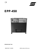ESAB EPP-450 Manual do usuário