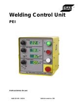 ESAB Welding Control Unit PEI Manual do usuário