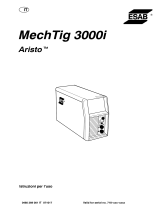 ESAB MechTig 3000i Aristo MechTig 3000i Manual do usuário
