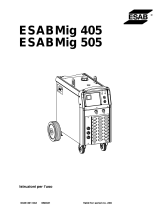 ESAB Mig 405, Mig 505 Manual do usuário