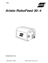 ESAB RoboFeed 30-4 Manual do usuário