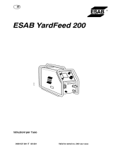 ESAB ESAB YardFeed 200 Manual do usuário