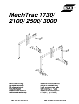 ESAB MechTrac 1730/2100/2500/3000 Manual do usuário