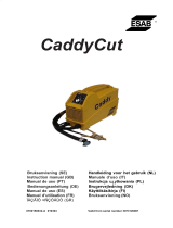ESAB CaddyCut Manual do usuário