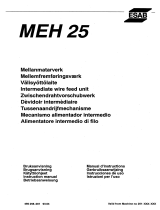ESAB MEH 25 Manual do usuário