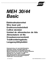 ESAB MEH 30 Manual do usuário
