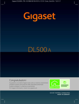 Gigaset DL500A Manual do usuário