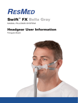 ResMed Other Swift masks Guia de usuario