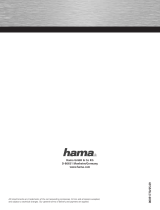 Hama 00051770 Manual do proprietário