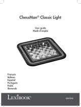 Lexibook CG1510 CHESSMAN CLASSIC LIGHT Manual do usuário