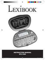 Lexibook NTL1560 Manual do usuário