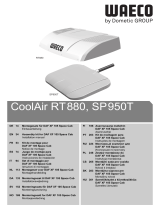 Dometic RT880, SP950T (Assembly kit for DAF XF 105 Space Cab) Guia de instalação