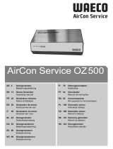 Waeco AirCon Service OZ500 Instruções de operação