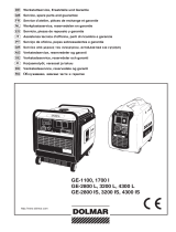 Dolmar GE-1100 Manual do proprietário