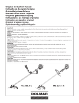Dolmar MS3354K Manual do proprietário