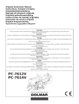 Dolmar PC7614V Manual do proprietário