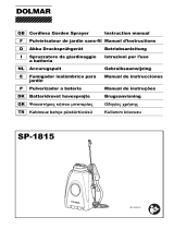 Dolmar SP-1815 Manual do proprietário