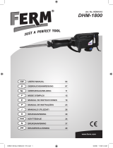 Ferm DHM-1800 Manual do usuário
