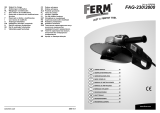 Ferm AGM1044 Manual do usuário