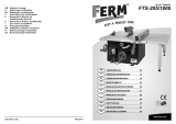 Ferm TSM1027 - FZB-205-1000 Manual do proprietário