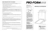 ProForm PETL6159 Manual do proprietário