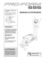 Pro-Form 696 Elliptical Manual do proprietário