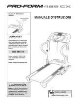 ProForm 480 Cx Treadmill Manual do proprietário