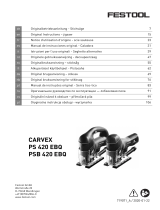 Festool PSB 420 EBQ-Set Manual do usuário