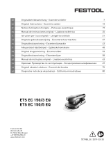 Festool ETS EC 150/5 EQ Instruções de operação