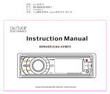 Denver Electronics CAU-439BT Manual do usuário