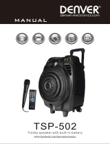 Denver TSP-402 Manual do usuário
