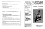 HealthRider HREVCR9108 98 Manual do usuário