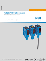 SICK WTB9(M4)C-3Pxxxx(Axx) Small photoelectric sensor Instruções de operação