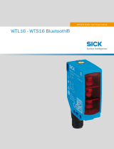 SICK WTL16 - WTS16 Bluetooth® Instruções de operação