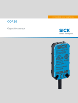 SICK CQF16 Capacitive sensor Instruções de operação